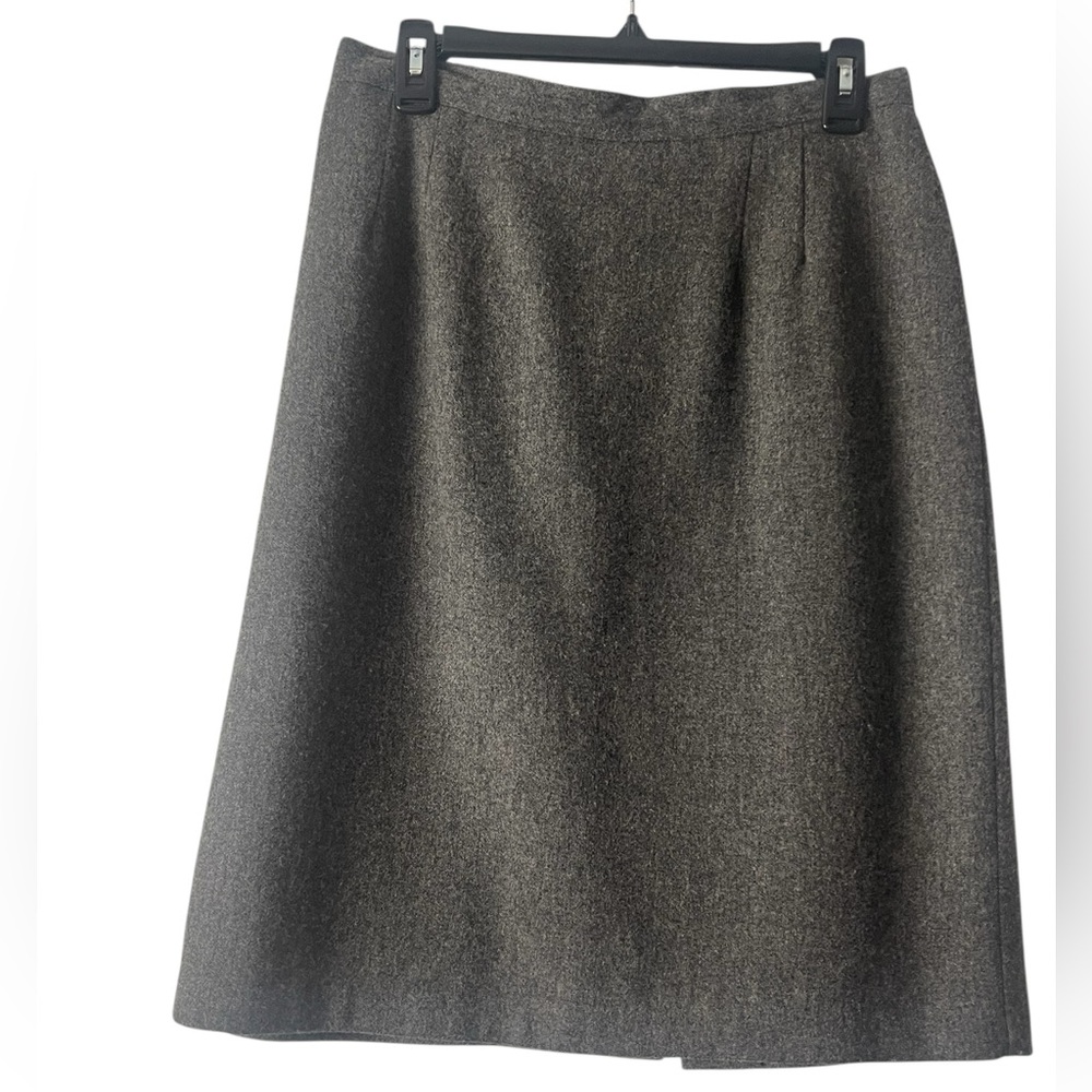 Vintage Briggs New York a-line wool blend skirt. Size 14 GUC - Picture 4 of 12